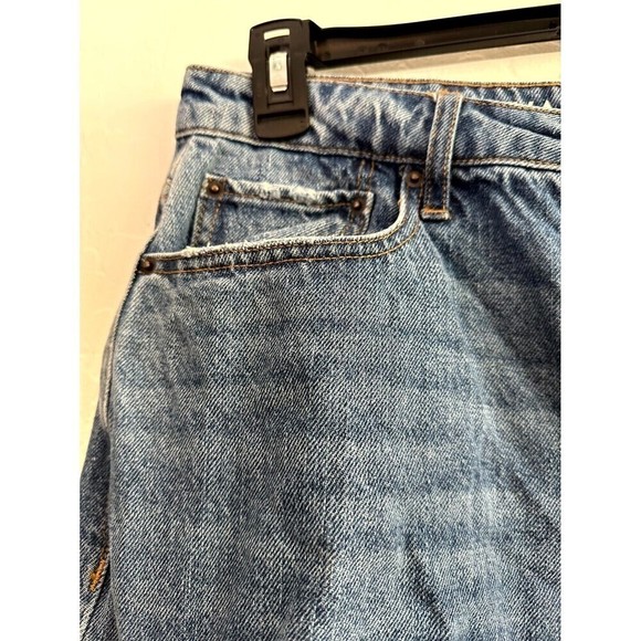 Vanilla Star Distressed Button Fly 90s Boyfriend Jeans Women's Size 15 Blue - Picture 16 of 16